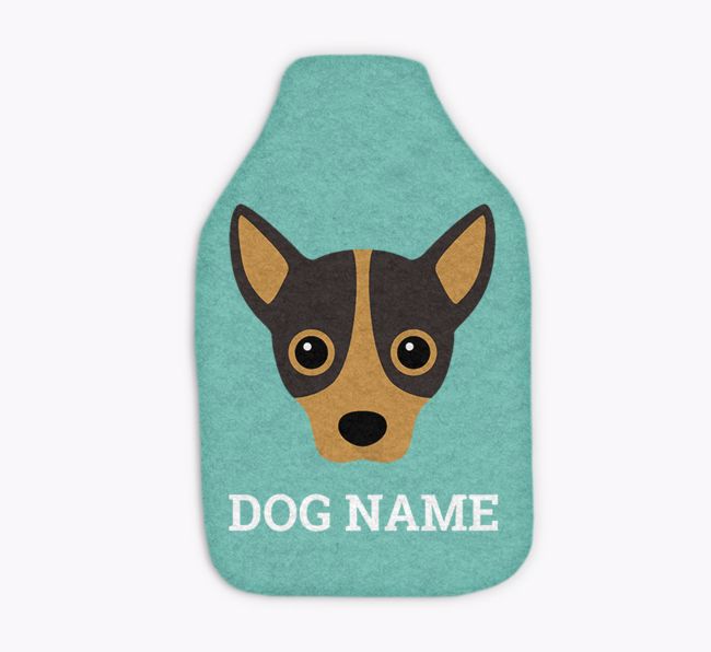 Name And Icon: Personalized {breedFullName} Hot Water Bottle